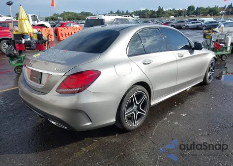 2019 Mercedes-Benz C 300 4Matic из США, поврежденный, VIN 55SWF8EB1KU312915